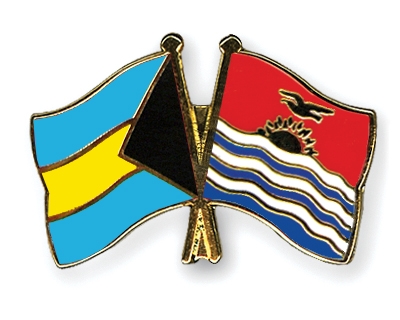 Fahnen Pins Bahamas Kiribati