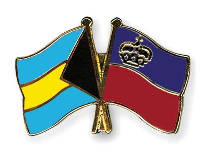 Fahnen Pins Bahamas Liechtenstein