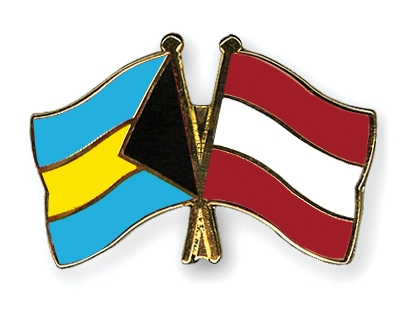 Fahnen Pins Bahamas sterreich