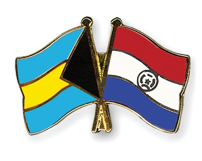 Fahnen Pins Bahamas Paraguay