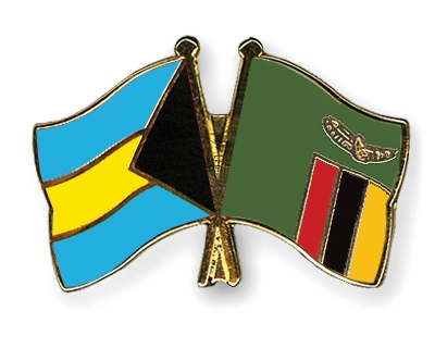 Fahnen Pins Bahamas Sambia