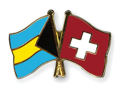 Fahnen Pins Bahamas Schweiz