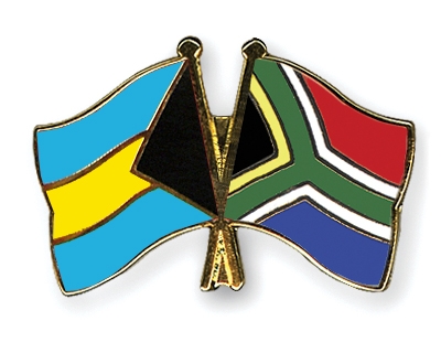 Fahnen Pins Bahamas Sdafrika