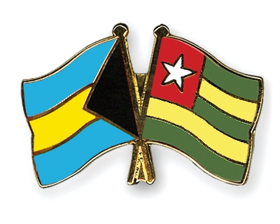 Fahnen Pins Bahamas Togo