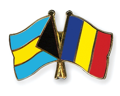 Fahnen Pins Bahamas Tschad