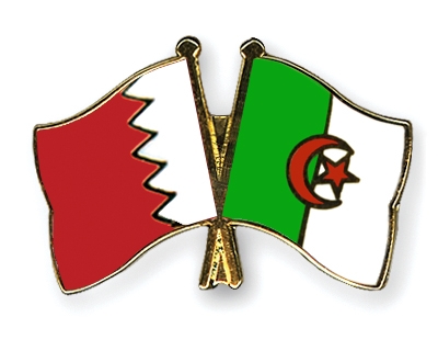 Fahnen Pins Bahrain Algerien