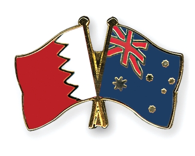 Fahnen Pins Bahrain Australien