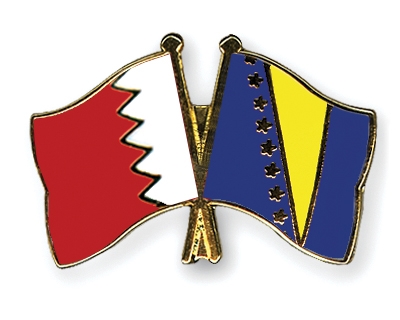 Fahnen Pins Bahrain Bosnien-und-Herzegowina