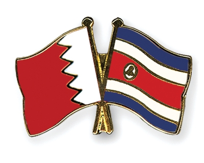 Fahnen Pins Bahrain Costa-Rica