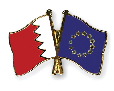 Fahnen Pins Bahrain Europa