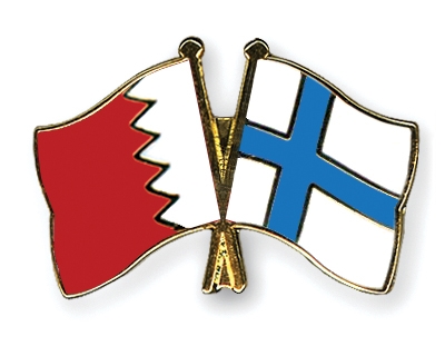 Fahnen Pins Bahrain Finnland