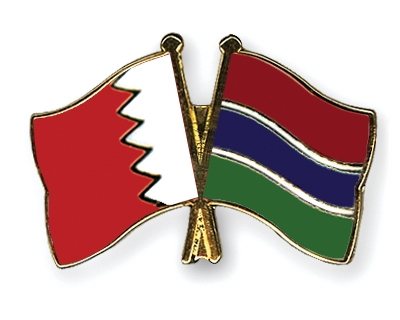 Fahnen Pins Bahrain Gambia