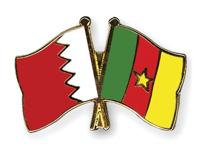 Fahnen Pins Bahrain Kamerun