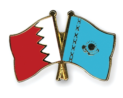Fahnen Pins Bahrain Kasachstan