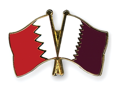 Fahnen Pins Bahrain Katar