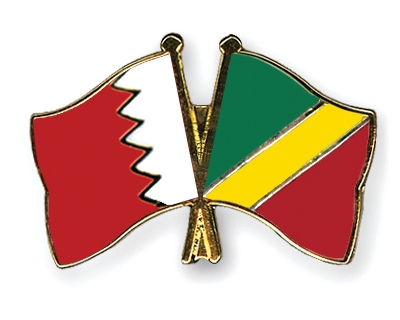 Fahnen Pins Bahrain Kongo-Republik