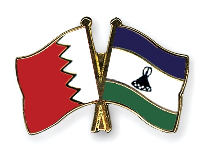 Fahnen Pins Bahrain Lesotho