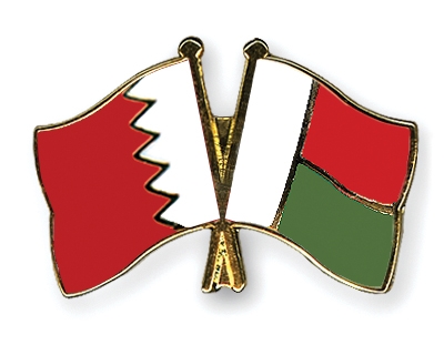 Fahnen Pins Bahrain Madagaskar