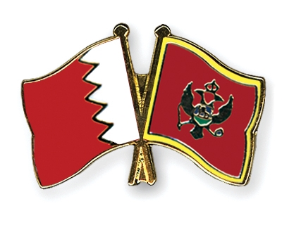 Fahnen Pins Bahrain Montenegro