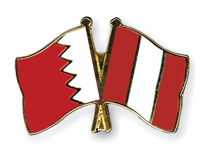 Fahnen Pins Bahrain Peru