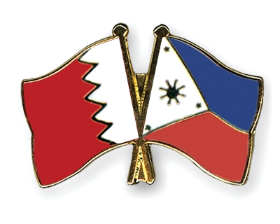 Fahnen Pins Bahrain Philippinen