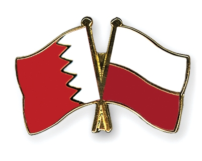 Fahnen Pins Bahrain Polen