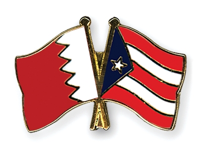 Fahnen Pins Bahrain Puerto-Rico