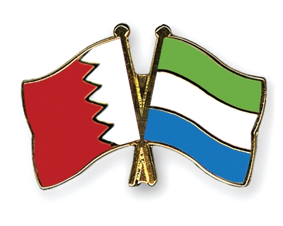 Fahnen Pins Bahrain Sierra-Leone