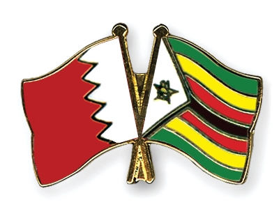 Fahnen Pins Bahrain Simbabwe