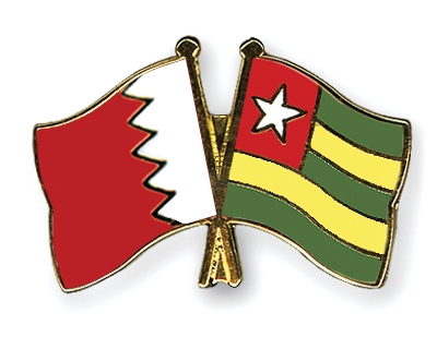 Fahnen Pins Bahrain Togo