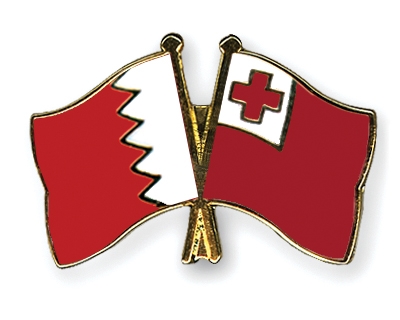 Fahnen Pins Bahrain Tonga