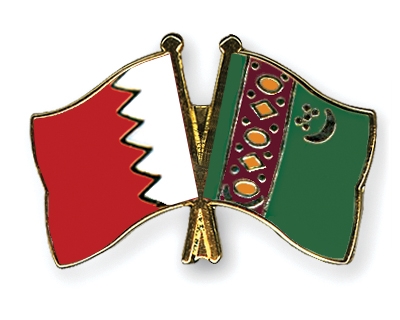 Fahnen Pins Bahrain Turkmenistan