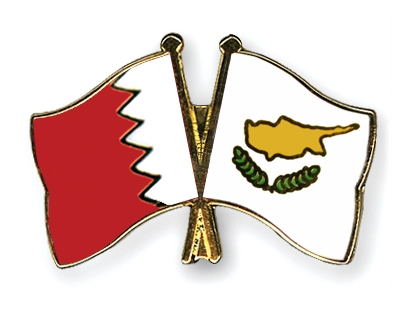 Fahnen Pins Bahrain Zypern