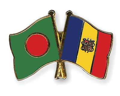 Fahnen Pins Bangladesch Andorra