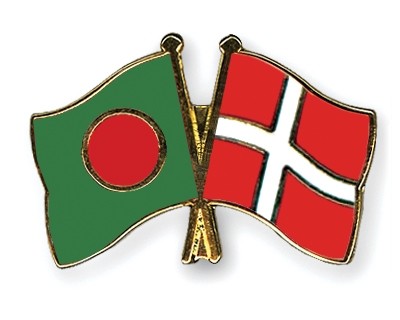 Fahnen Pins Bangladesch Dnemark