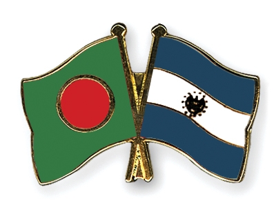 Fahnen Pins Bangladesch El-Salvador