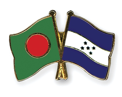 Fahnen Pins Bangladesch Honduras