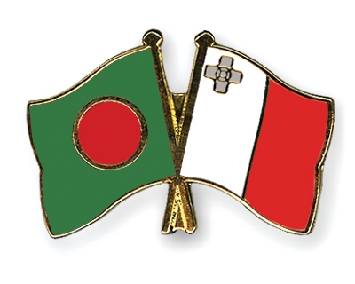 Fahnen Pins Bangladesch Malta