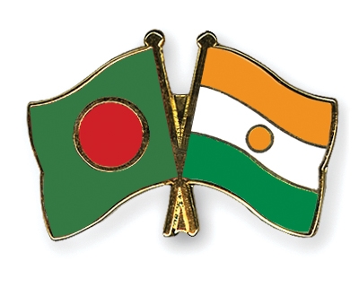 Fahnen Pins Bangladesch Niger