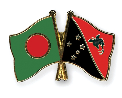 Fahnen Pins Bangladesch Papua-Neuguinea