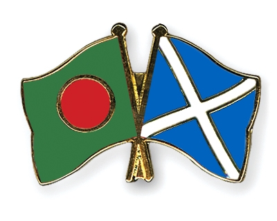 Fahnen Pins Bangladesch Schottland