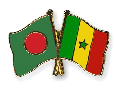 Fahnen Pins Bangladesch Senegal