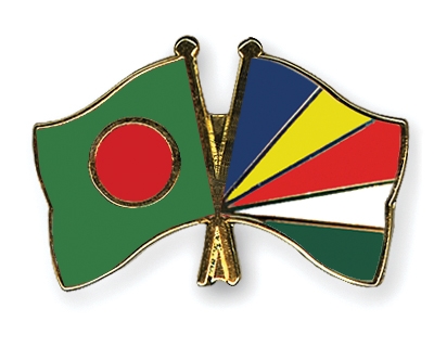 Fahnen Pins Bangladesch Seychellen