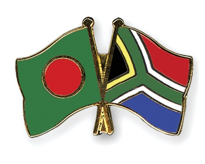 Fahnen Pins Bangladesch Sdafrika