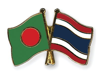 Fahnen Pins Bangladesch Thailand