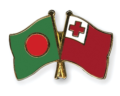 Fahnen Pins Bangladesch Tonga