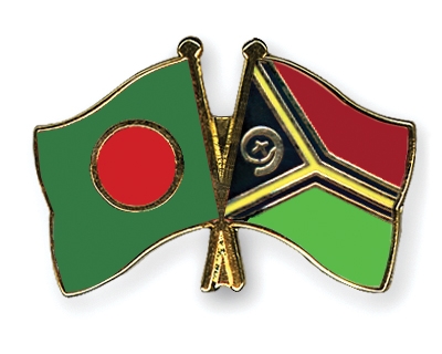 Fahnen Pins Bangladesch Vanuatu