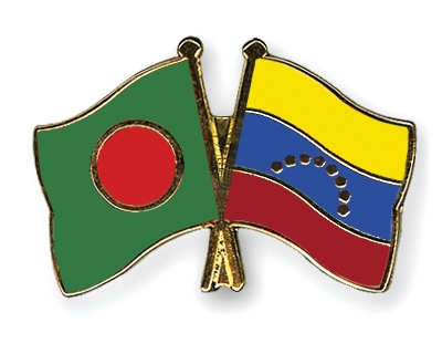 Fahnen Pins Bangladesch Venezuela