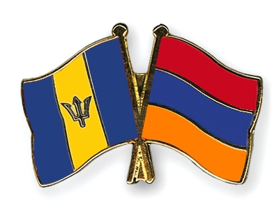 Fahnen Pins Barbados Armenien