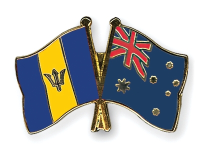 Fahnen Pins Barbados Australien